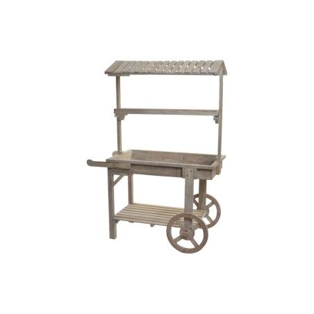 Garden Cart DKD Home Decor Light brown 95 x 44 x 130 cm