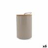 Vaso Quid Ozon Beige Ceramica 10,4 x 16 cm (6 Unità)