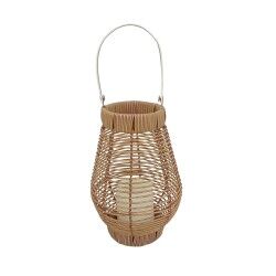 LED Lantern Versa Rattan