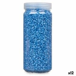 Pietre Decorative Azzurro 2 - 5 mm 700 g (12 Unità)