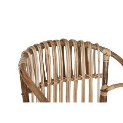 Garden chair Home ESPRIT Bamboo Rattan 58 x 65 x 85 cm