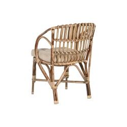 Garden chair Home ESPRIT Bamboo Rattan 58 x 65 x 85 cm