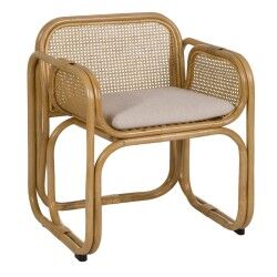 Armchair Natural Rattan 62 x 57 x 76,5 cm