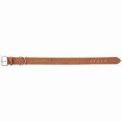 Dog collar Trixie Heartbeat Brown L 47-55 cm