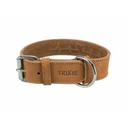 Dog collar Trixie Heartbeat Brown S/M 34-40 cm