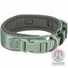 Dog collar Trixie Premium Green Graphite M/L 40-48 cm