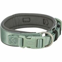 Dog collar Trixie Premium Green Graphite M/L 40-48 cm