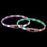 LED Collar for Pets Trixie Multicolour Silicone Plastic