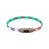 Collare LED per Animali Domestici Trixie Multicolore Silicone Plastica