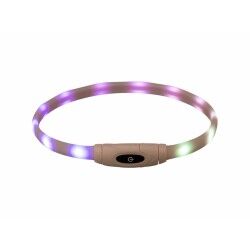 LED Collar for Pets Trixie Multicolour Silicone Plastic