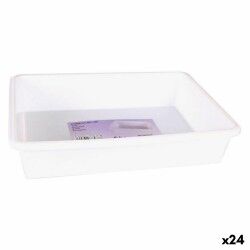 Contenitore di Plastica Dem Bobby 3 L 30,3 x 6 x 23 cm (24 Unità)