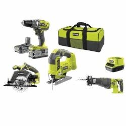 Drill and accessories set Ryobi RCK184C-242S