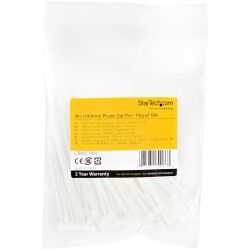 Fascette in Nylon Startech CBMZT4N              Bianco