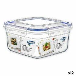 Hermetic Lunch Box Dem 1,5 L 18 x 18 x 10 cm (12 Units)