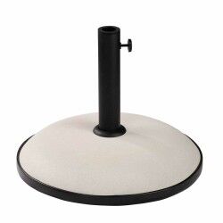 Marbueno Round Umbrella Base Cement 45x36 cm 20KG White Garden, Pool, Terrace 10451