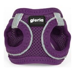 Imbracatura per Cani Gloria Air Mesh Trek Star Regolabile Viola Taglia XXXS (18-20 cm)