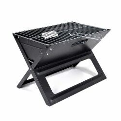 Barbecue Pieghevole Portatile a Carbone Forma a X 45 x 30 x 35 cm Ferro