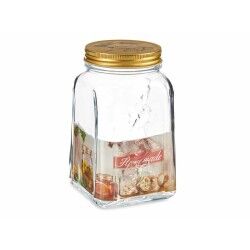 Jar Pasabahce Homemade Transparent Golden 1 L (12 Units)