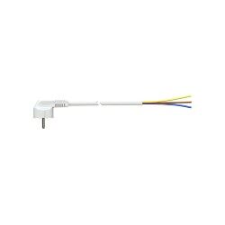 Cavo di Alimentazione Solera 7000/2 Schuko 4,8 mm 250 V 16 A Bianco 3 x 1,5 mm 2 m