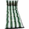 Cushion for lounger Jardin Prive Green 180 x 56 x 10 cm