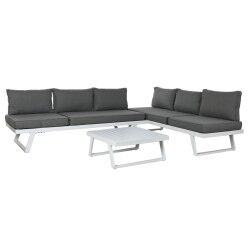 Sofa and table set Home ESPRIT Metal 130 x 68 x 65 cm