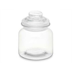 Jar Vivalto CW-P00712-1/TH6 Transparent 600 ml With lid (12 Units)