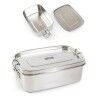 Lunch box Quttin Stainless steel Rectangular 1,1 L