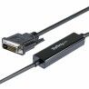 Cavo USB C con DVI-D Startech CDP2DVIMM1MB Nero 1 m