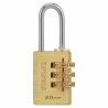 Combination padlock Stanley Brass (2 cm)