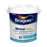 Pittura Bruguer mistral 5586674 Nero Bianco 4 L