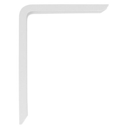 Supporto da Parete AMIG 4plus-21115 Mensole Alluminio Bianco (35 x 20 cm)