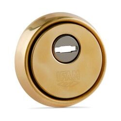 Scudo di sicurezza IFAM ES610L Dorato Acciaio Ottone Ø 64 mm