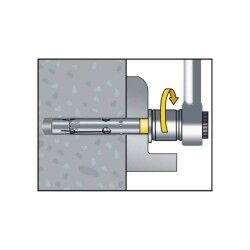 Scatola a viti CELO 10 x 60 mm 20 Unità Zincato