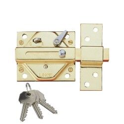 Safety lock Lince 2930-92930hl Brass Traditional Iron