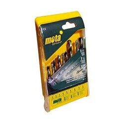 Set di trapani Mota mcj9 Widia Metallo 9 Pezzi Tungsteno Multiuso