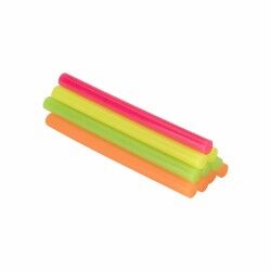 Stick di colla a caldo Salki 430106 Multicolore Decorazione Fluoro Ø 8 x 95 mm 105 g (22 Unità)