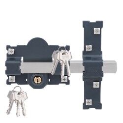 Chiavistello di sicurezza Fac 101-l/105 Acciaio Grigio scuro 50 mm 105 mm