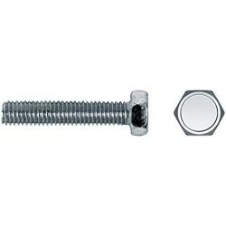 Box of screws CELO DIN 933 Metric screw thread M8 x 25 mm Hexagonal Galvanised (100 Units)