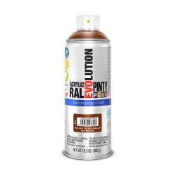 Vernice spray Pintyplus Evolution RAL 8011 Base d'acqua Nut Brown 400 ml